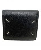 Maison Margiela 10メゾンマルジェラ 10）の古着「4ステッチカーフ3つ折り財布」｜ブラック