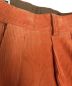 中古・古着 KAPTAIN SUNSHINE (キャプテンサンシャイン) Gurkha Trousers オレンジ サイズ:SIZE 81cm (W32)：10800円