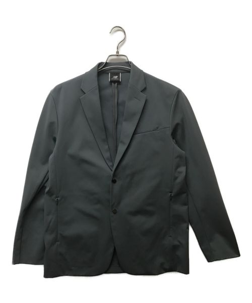 NEW BALANCE（ニューバランス）NEW BALANCE (ニューバランス) MET24 Single Jacket グリーン サイズ:Mの古着・服飾アイテム