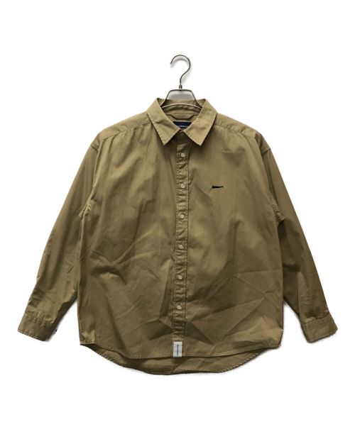 DESCENDANT（ディセンダント）DESCENDANT (ディセンダント) レギュラーカラーシャツ ベージュ サイズ:1の古着・服飾アイテム