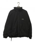 COOTIE PRODUCTIONSクーティープロダクツ）の古着「POLYESTER OX RAZA TRACK JACKET」｜ブラック