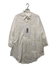 MM6 Maison Margiela（エムエムシックス メゾンマルジェラ）の古着「6 Shirt Dress」｜ホワイト