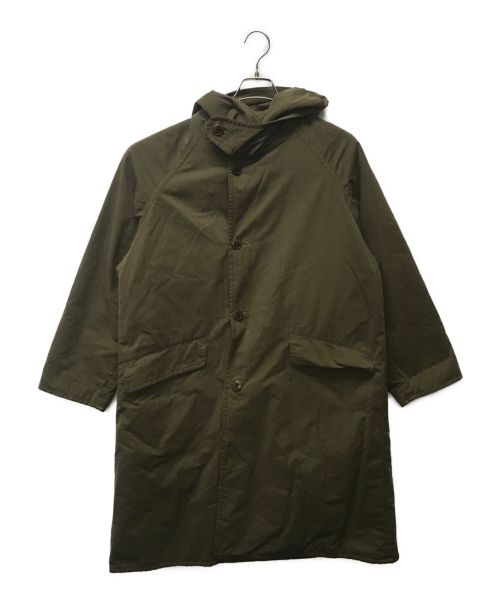 COMOLI（コモリ）COMOLI (コモリ) フーデッドコート オリーブ サイズ:Sの古着・服飾アイテム