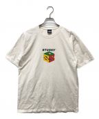 stussyステューシー）の古着「プリントTシャツ」｜ホワイト