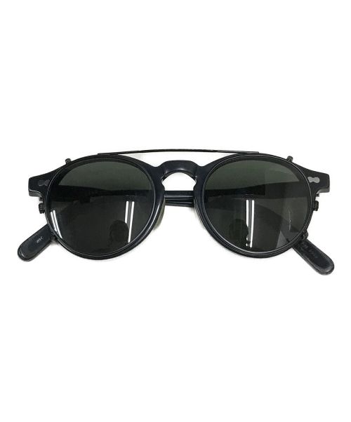MOSCOT（モスコット）MOSCOT (モスコット) クリップオン 伊達眼鏡 ブラック サイズ:46-22の古着・服飾アイテム