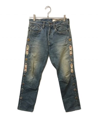 KAPITAL コーデュロイ モンキーCISCO スタッズ キャピタル パンツ  