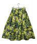 SHE TOKYO (シートーキョー) フワラーデザインスカート イエロー×グリーン サイズ:ｓ：14800円