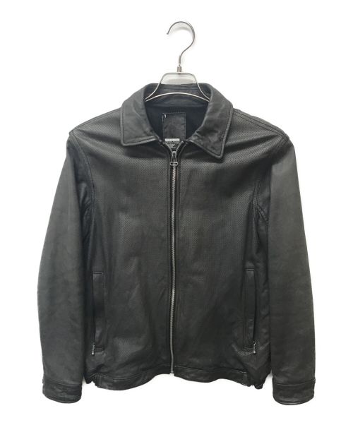 NEIGHBORHOOD（ネイバーフッド）NEIGHBORHOOD (ネイバーフッド) レザージャケット ブラック サイズ:1の古着・服飾アイテム