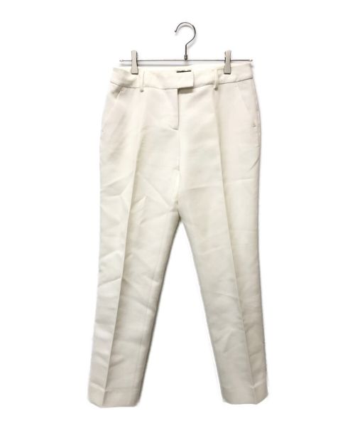 FENDI（フェンディ）FENDI (フェンディ) タックパンツ ホワイト サイズ:40の古着・服飾アイテム