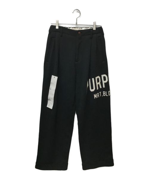KHOKI（コッキ）KHOKI (コッキ) 2Tuck sweat pants ブラック サイズ:2 未使用品の古着・服飾アイテム
