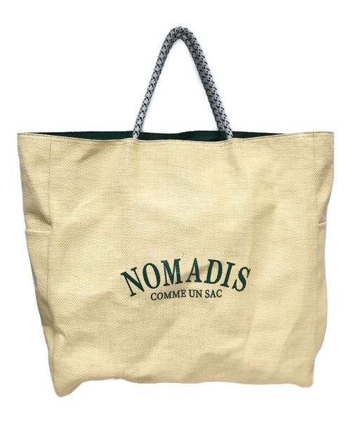 NOMADIS（ノマディス）NOMADIS (ノマディス) ビッグトートバッグ ベージュの古着・服飾アイテム