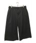 COOTIE PRODUCTIONS（クーティープロダクツ）の古着「COMBAT WOOL TWILL SHIN CUT WIDE EASY TROUSERS」｜ブラック