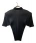 PLEATS PLEASE (プリーツプリーズ) 半袖プリーツポロシャツ ブラック サイズ:3：15000円