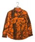 SUPREME（シュプリーム）の古着「リアルツリー長袖シャツ」｜オレンジ