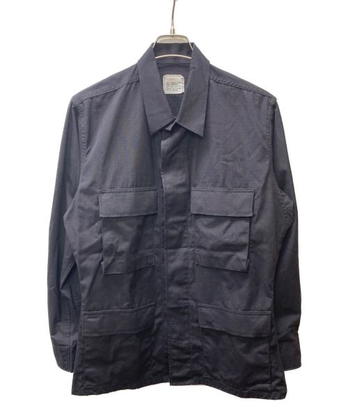 US ARMY（ユーエスアーミー）US ARMY (ユーエス アーミー) リップストップBDUジャケット ブラック サイズ:S-Mの古着・服飾アイテム