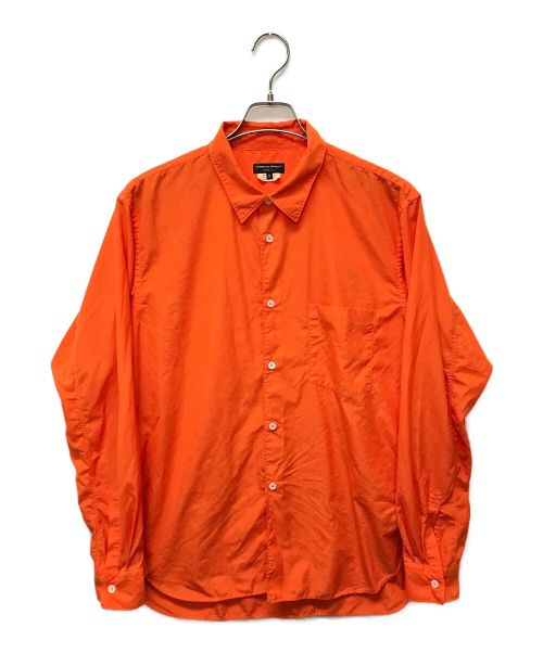 COMME des GARCONS HOMME PLUS（コムデギャルソンオムプリュス）COMME des GARCONS HOMME PLUS (コムデギャルソンオムプリュス) 製品染レギュラーカラーシャツ オレンジ サイズ:Mの古着・服飾アイテム