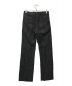 ANN DEMEULEMEESTER (アンドゥムルメステール) 90sジャガード刺繍総柄パンツ ブラック サイズ:S 未使用品：25000円