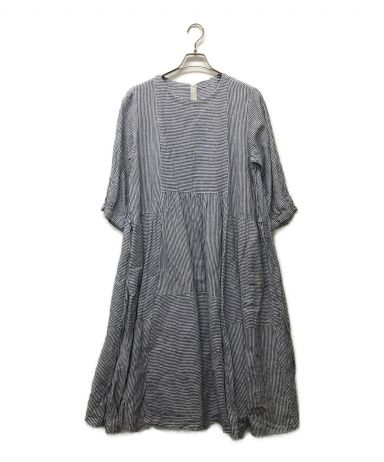 コットンハウスアヤ　麻　ワンピース　タグ付き新品 8f39617b905c8bac24d9a841590d93
