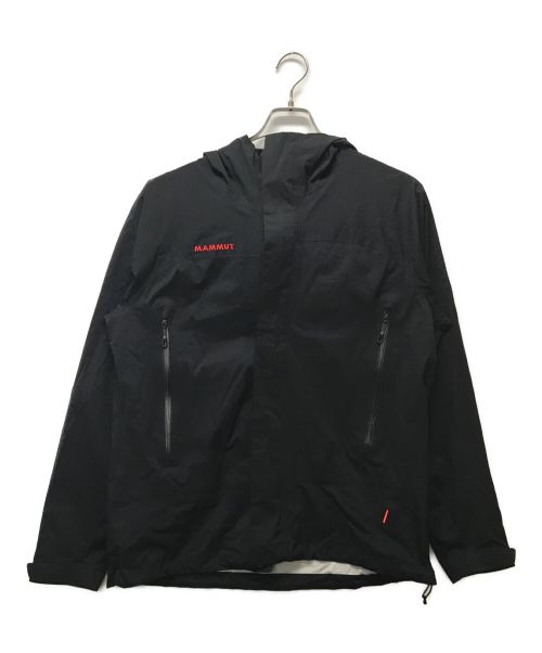 MAMMUT（マムート）MAMMUT (マムート) 防水ジャケット JPマイクロレイヤーHS JK ブラック サイズ:Mの古着・服飾アイテム