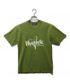 Hysteric Glamourヒステリックグラマー）の古着「ENJOY HG Tシャツ」｜グリーン