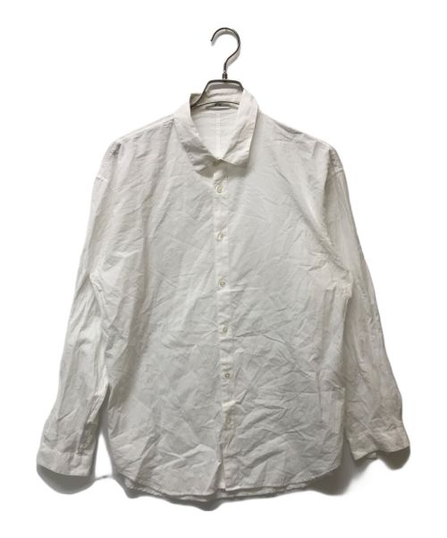 ATON（エイトン）ATON (エイトン) SHRINK BROAD OVERSIZED SHIRT ホワイト サイズ:4の古着・服飾アイテム