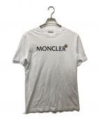 MONCLERモンクレール）の古着「ロゴワッペンクルーネックTシャツ」｜ホワイト