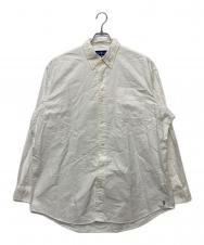RALPH LAUREN (ラルフローレン) BEAMS (ビームス) 別注裾ポニー オックスフォードシャツ ホワイト サイズ:L/G