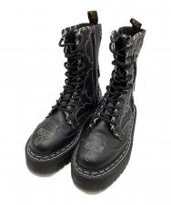Dr.Martens (ドクターマーチン) JADON HI ゴシックアメリカーナ 10 ホール ブーツ ブラック サイズ:UK5