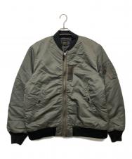 AT-DIRTY (アットダーティ) FLIGHT JACKET MA 1 オリーブ サイズ:ＸＬ