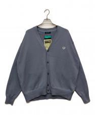 FRED PERRY (フレッドペリー) SSZ (エスエスズィー) シンテレビ装  ティーチャーカーディガン ブルー サイズ:Ｍ