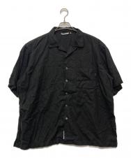 FARAH (ファーラー) Open Collar Shirt ブラック サイズ:XL