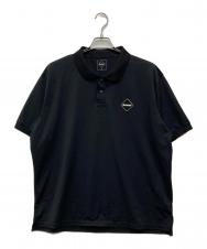 F.C.R.B. (エフシーレアルブリストル) EMBLEM POLO/FCRB-260068 ブラック サイズ:ＸＬ