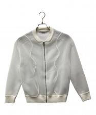 STELLA McCARTNEY (ステラマッカートニー) メッシュベースボールジャケット/555672 S2249 ホワイト サイズ:36