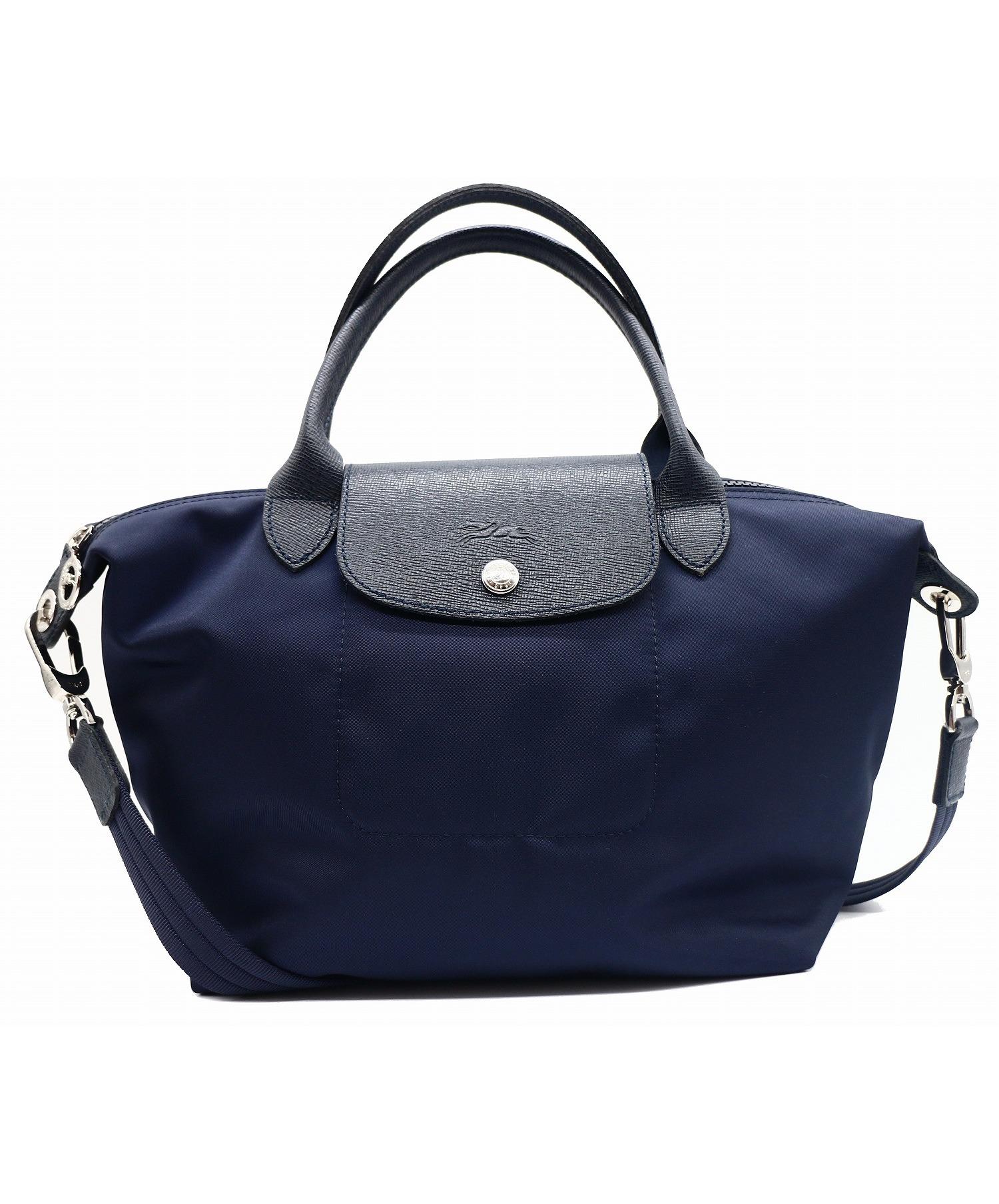 中古 古着通販 Longchamp ロンシャン ルプリアージュ ネオ2wayバッグ ネイビー 参考価格23 760円 ブランド 古着通販 トレファク公式 Trefac Fashion