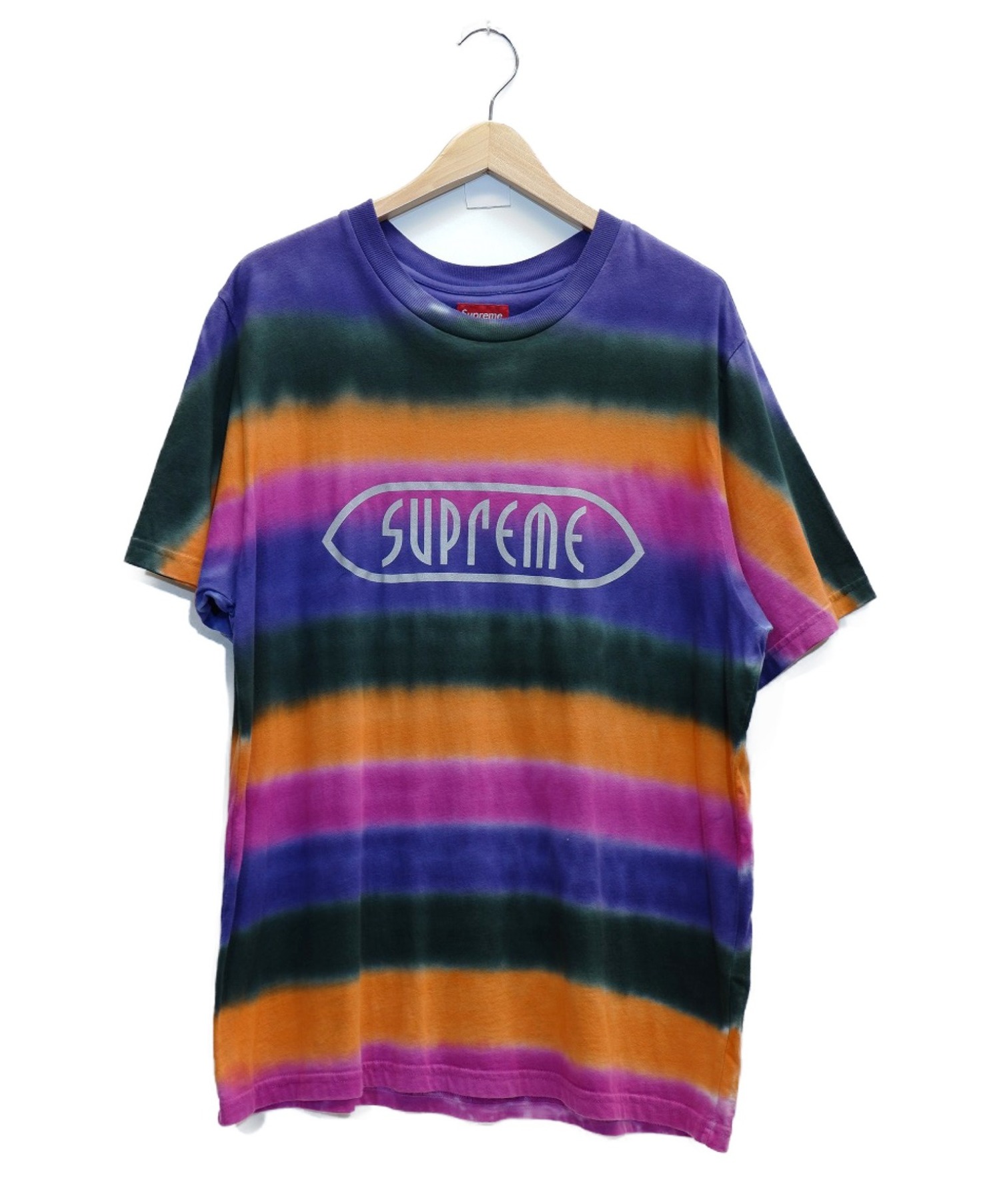 Supreme Rainbow Stripe Tee Top Sellers, UP TO 50% OFF | www 