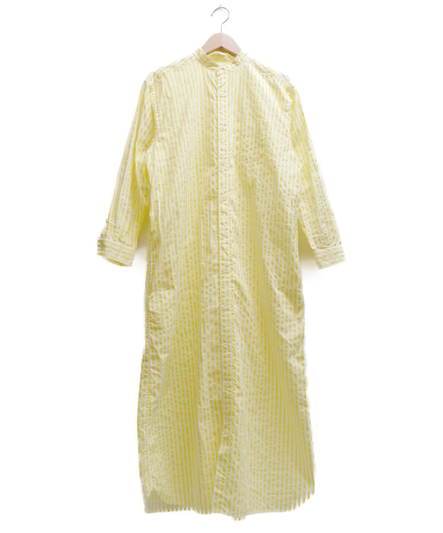 中古 古着通販 Beams Boy ビームスボーイ ネオンストライプマキシワンピース イエロー サイズ 表記サイズ 参考価格14 800円 ブランド 古着通販 トレファク公式 Trefac Fashion