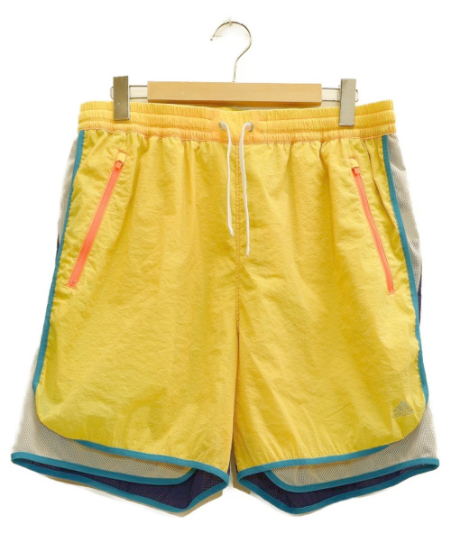 中古 古着通販 Adidas Kolor アディダス カラー ハーフパンツ パープル イエロー サイズ 表記サイズ 0 ブランド 古着通販 トレファク公式 Trefac Fashion