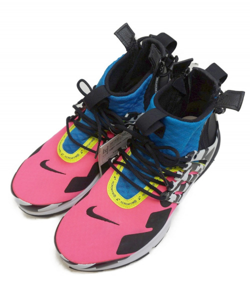 中古 古着通販 Nike ナイキ スニーカー ホワイト ブラック サイズ 表記サイズ 25cm 未使用品 Ah72 600 Air Presto Mid Acronym ブランド 古着通販 トレファク公式 Trefac Fashion