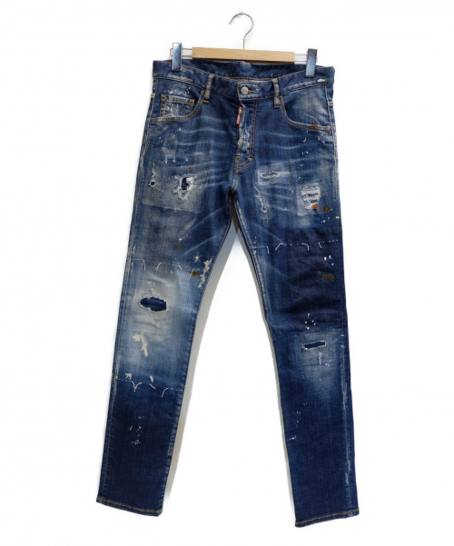 中古 古着通販 Dsquared2 ディースクエアード デニムパンツ インディゴ サイズ 表記サイズ 48 Skater S71lb0512 ブランド 古着通販 トレファク公式 Trefac Fashion