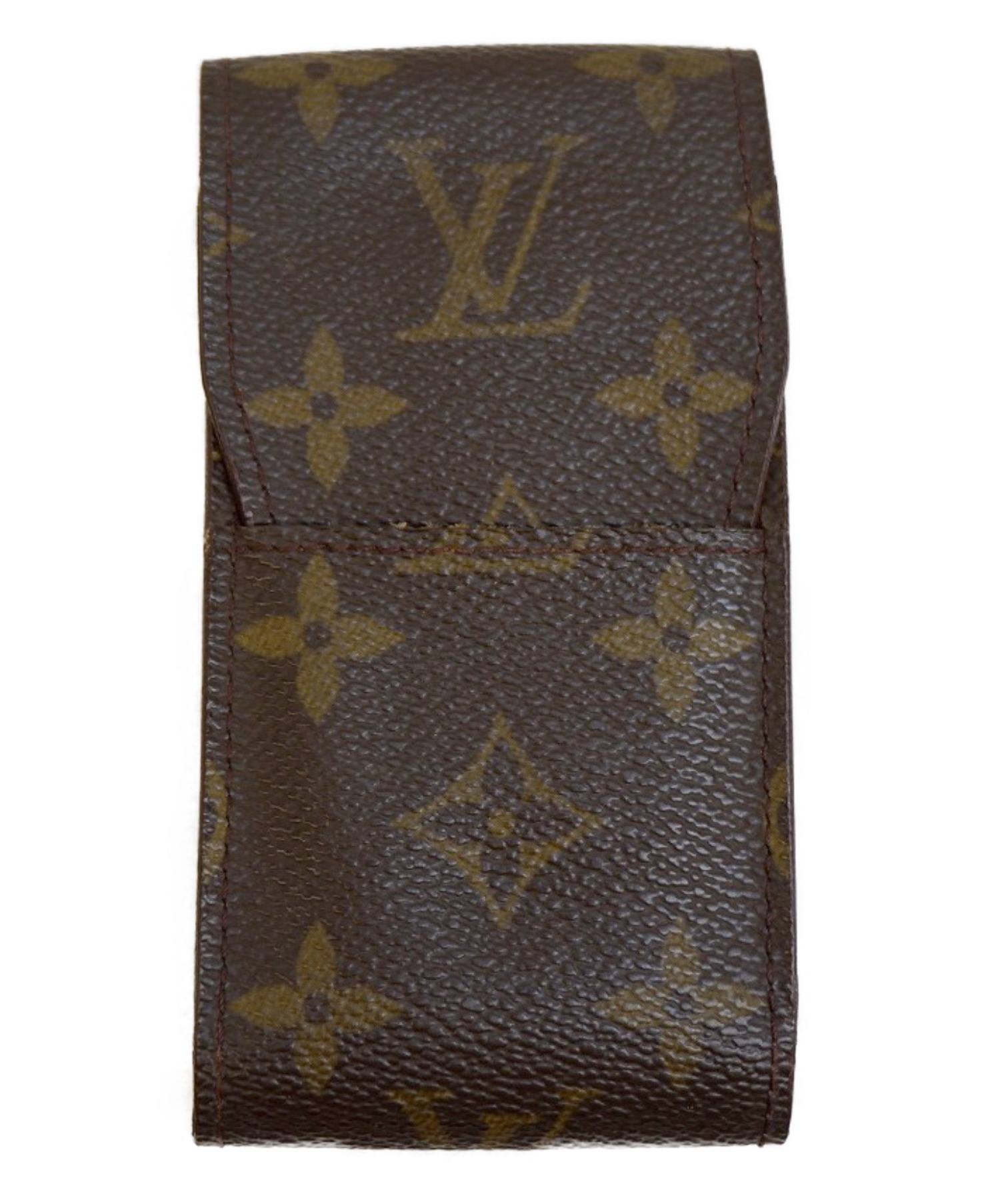 中古 古着通販 Louis Vuitton ルイヴィトン シガレットケース ブラウン モノグラム エテュイ シガレット ブランド 古着通販 トレファク公式 Trefac Fashion