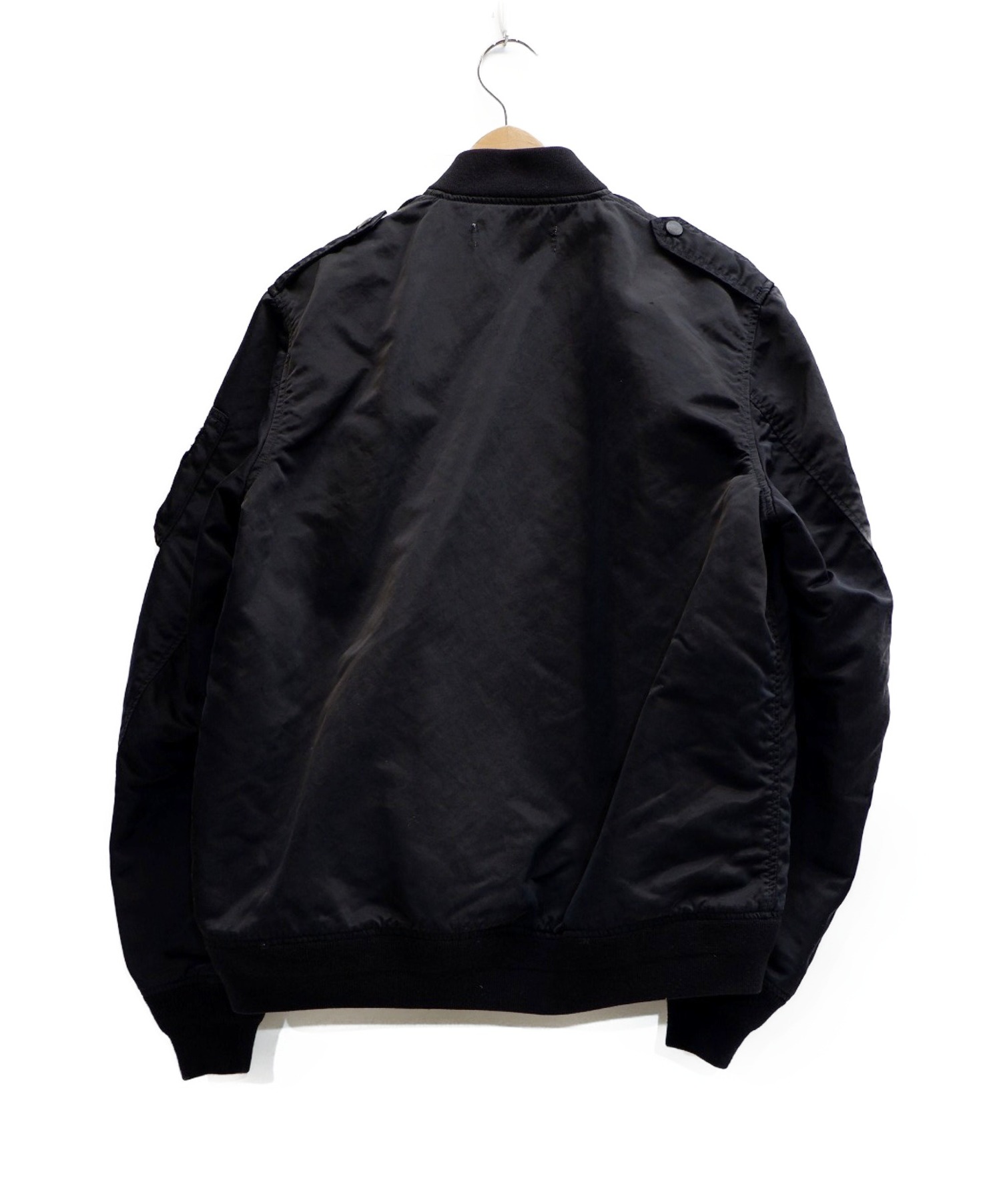 REMI RELIEF (レミレリーフ) MA-1ジャケット ブラック サイズ:XL