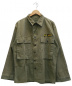 US ARMY（ユーエスアーミー）の古着「[古着]M-43ミリタリーHBTジャケット」｜オリーブ