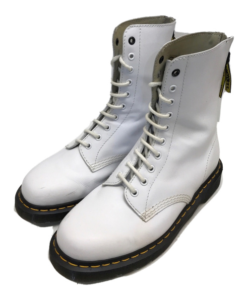 中古・古着通販】Dr.Martens × Y'S (ドクターマーチン×ワイズ) 10Eye Boots ホワイト  サイズ:表記サイズ：UK8｜ブランド・古着通販 トレファク公式【TREFAC FASHION】