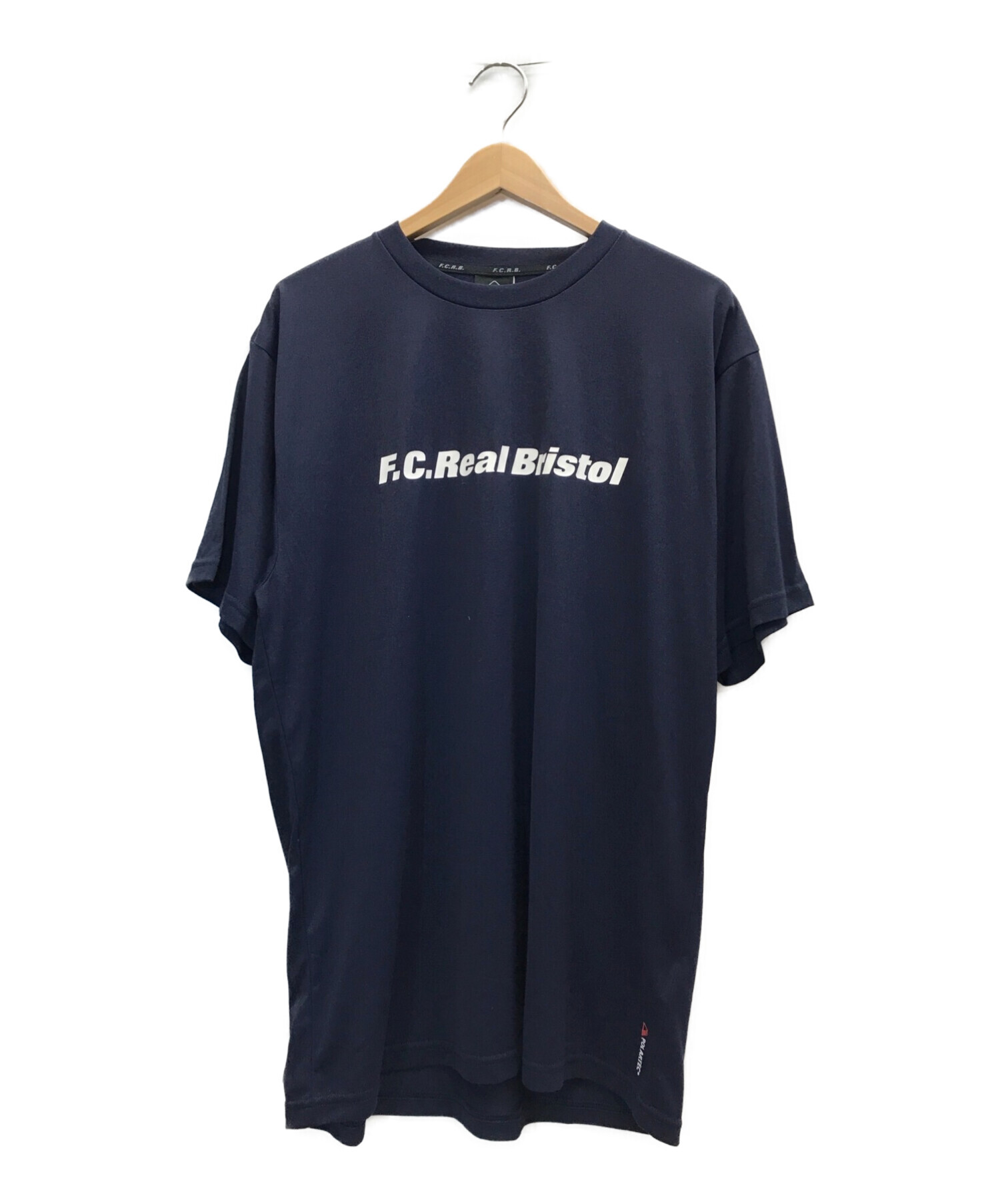 M FCRB 23SS BIG LOGO WIDE POLO グレー ポロシャツ - トップス