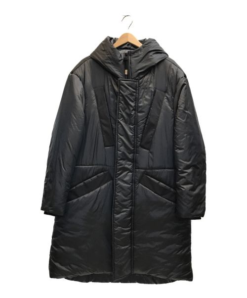 THE AD+（ジアディ）THE AD+ (ジアディ) モンスターパーカー 中綿ロングコート ブラック サイズ:46の古着・服飾アイテム
