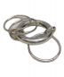 nanagu (ナナグ) four hoops ring(4ring set) 4連リング サイズ:8～9号ほど：4800円