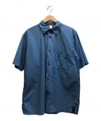 STONE ISLAND（ストーンアイランド）の古着「半袖シャツ」｜ブルー