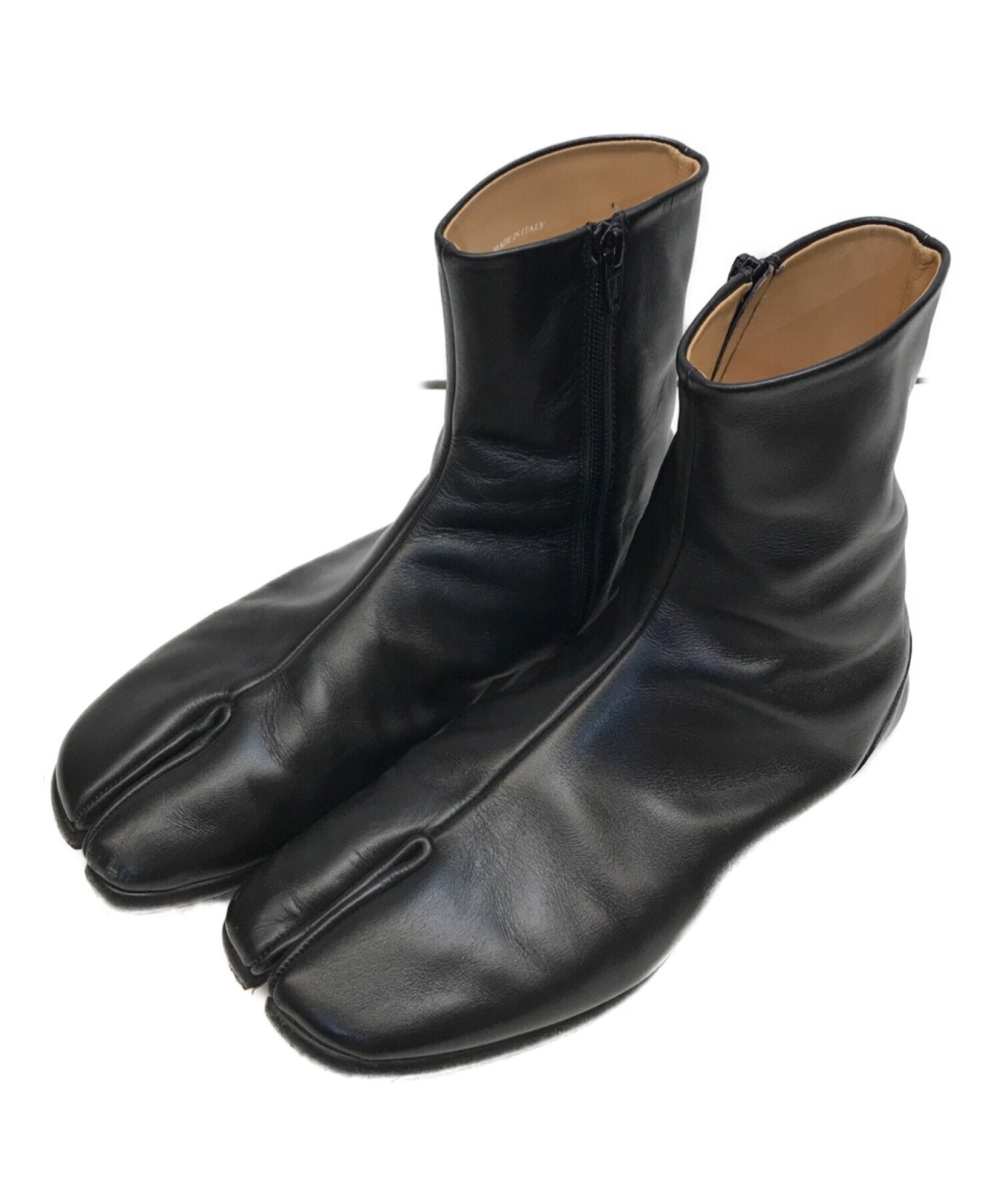 Maison Margiela 22 (メゾン マルジェラ 22) TABI BOOTS 足袋ブーツ タビブーツ フラット ブラック サイズ:41