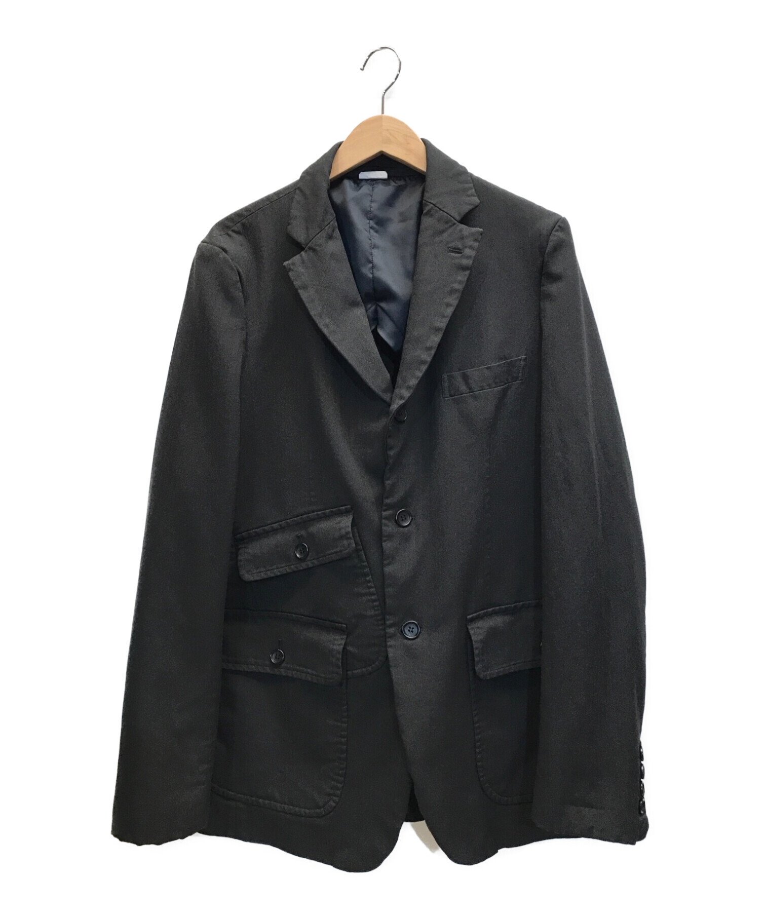 COMME des GARCONS HOMME テーラードジャケット SS 黒 | remark