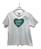 HUMAN MADE（ヒューマンメイド）の古着「ハートプリントTシャツ」｜ホワイト